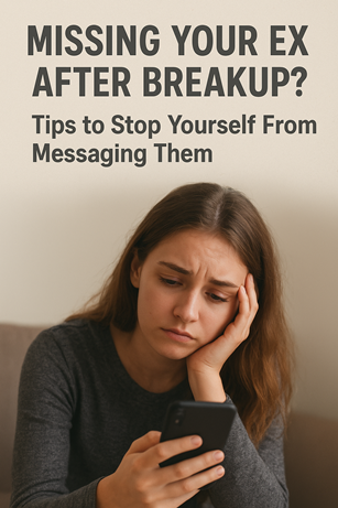 Missing Your Ex After a Breakup? Learn How to Stop Yourself From Messaging Them