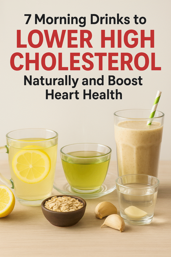 morning drinks to lower high cholesterol