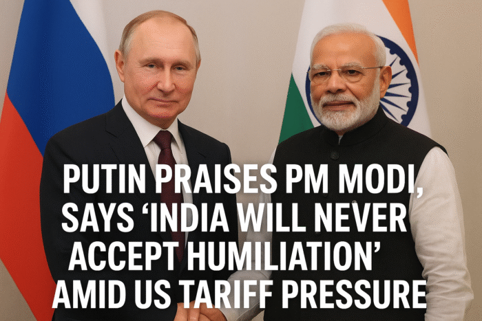 Putin praises PM Modi,